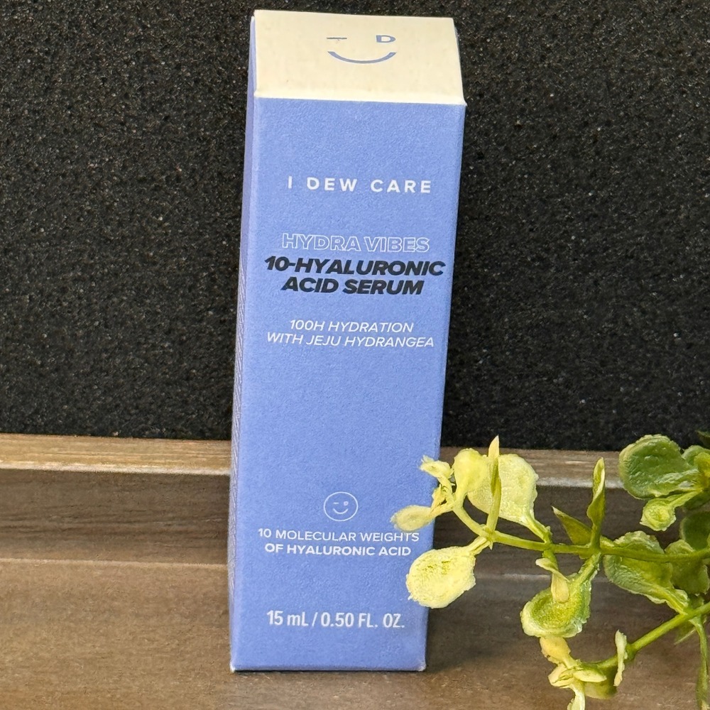 I Dew Care Hydra Vibes 10-Hyaluronic Acid Serum 15ml 0.5oz SET of 2